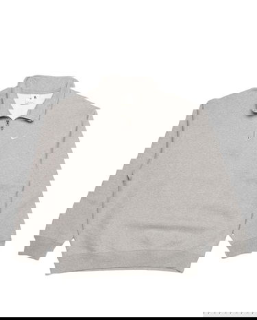 Mikina Nike SOLO SWOOSH 1/4-Zip Top Šedá | DQ5209-063, 0