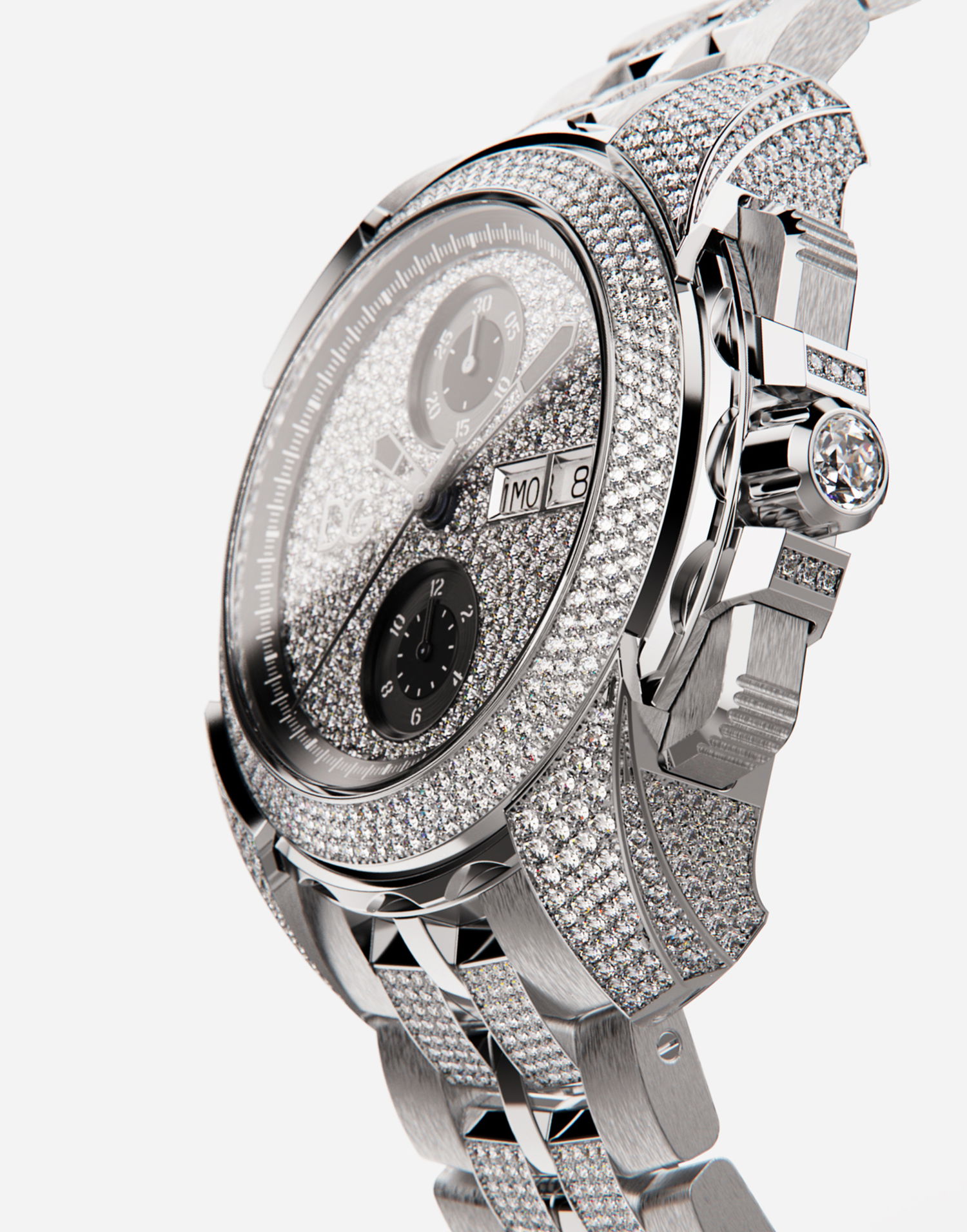 Hodinky Dolce & Gabbana Dolce & Gabbana DS5 Diamond Watch Metalická | WWJS1GXP00187560, 1