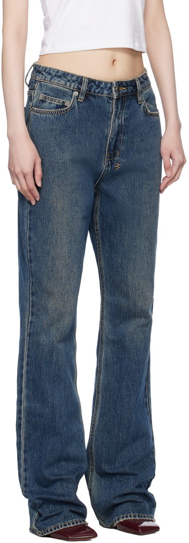 Džínsy Ksubi Ksubi Soho Slouch Sandstorm Jeans Modrá | WPS25DJ016, 1
