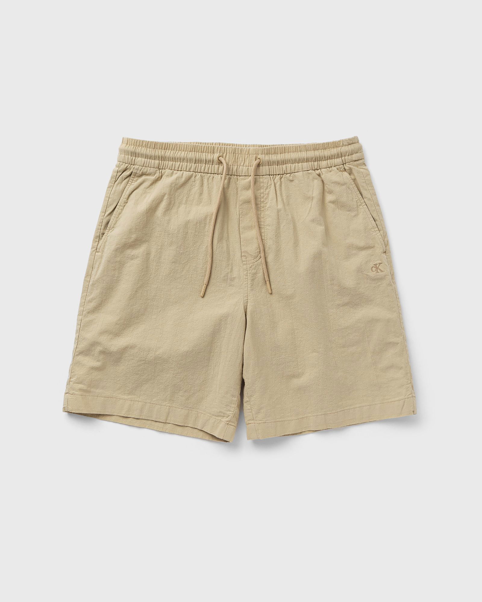 TEXTURED COTTON SHORT