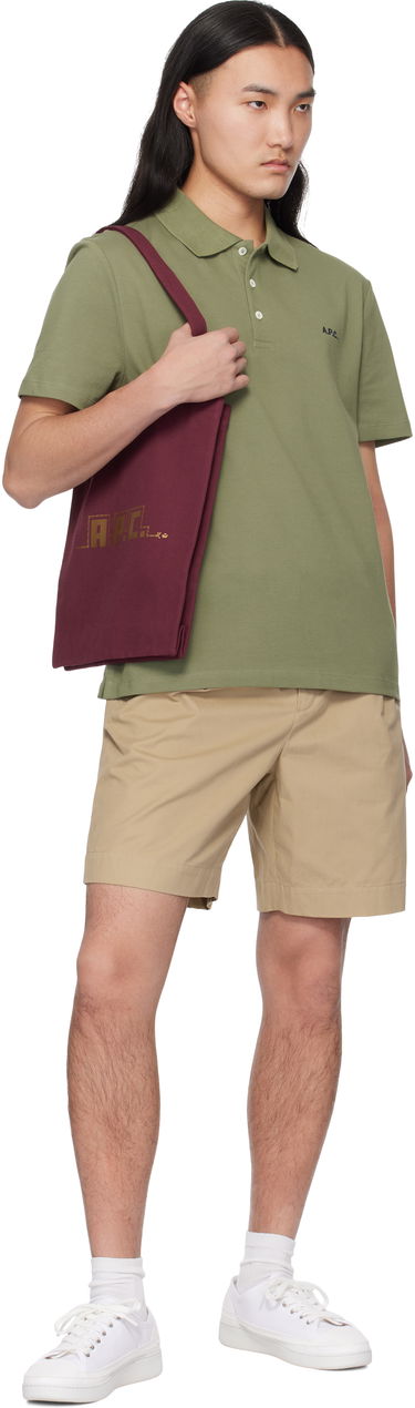 Tote bag A.P.C. Burgundy Lou Tote Bag Vínová | COHHN-M67001, 3