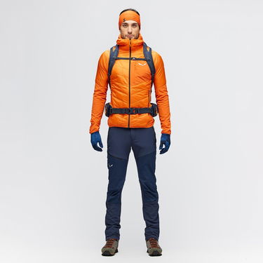 Prešívaná bunda Salewa Ortles Hybrid Twr Hooded Jacket Oranžová | 27187-4171, 4