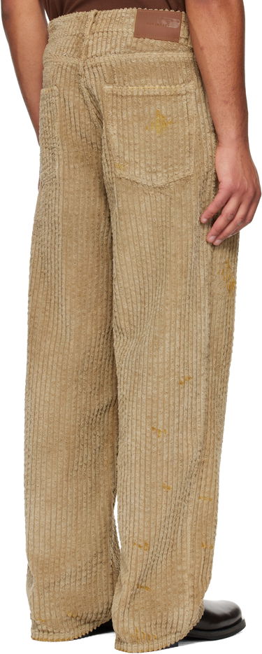 Nohavice OUR LEGACY Vast Cut Distressed Corduroy Trousers Béžová | M4255VT, 2