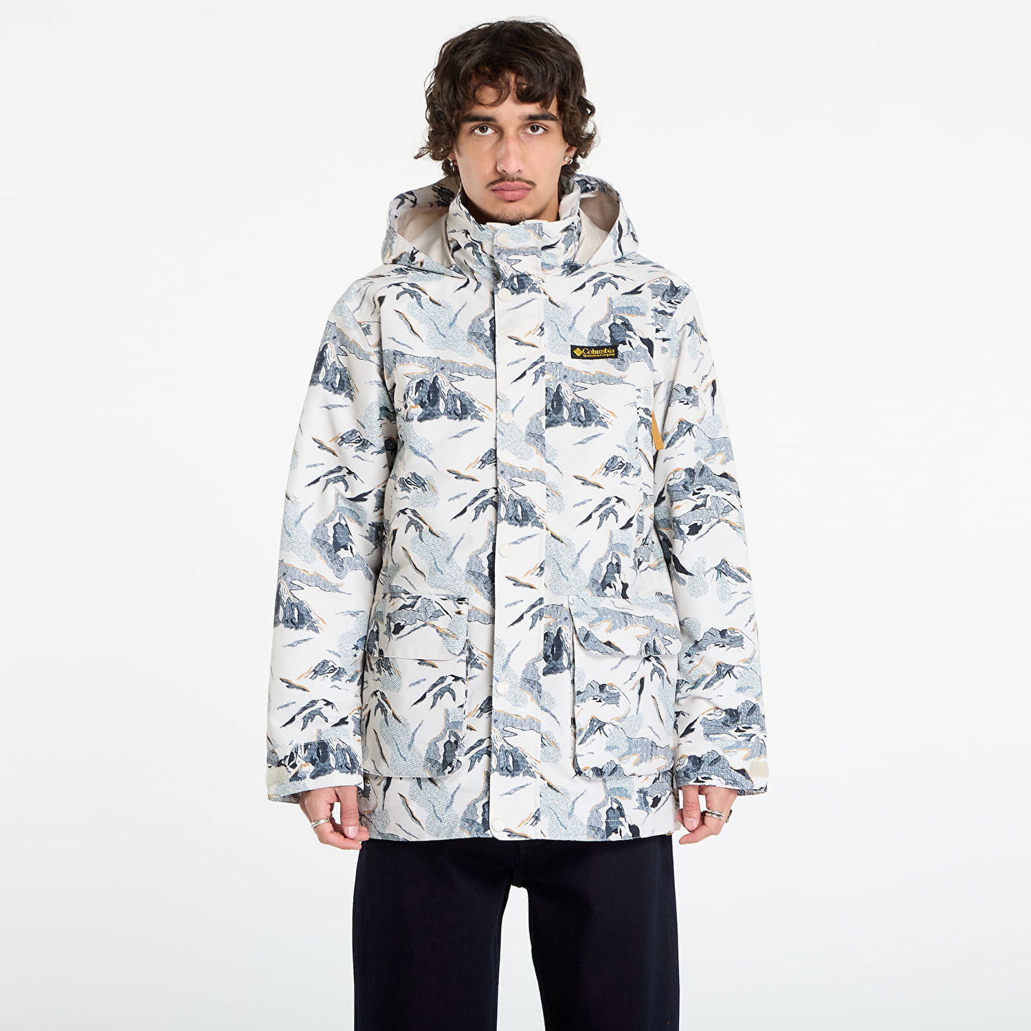 Bomber bunda Columbia Columbia High Cascades™ Interchange Reversible Bomber Jacket Biela | 2141471278, 0