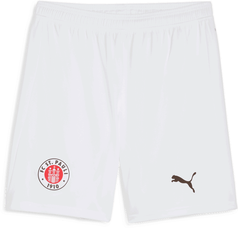 Šortky Puma FC St. Pauli Away Short 2025/26 Biela | 783086-02