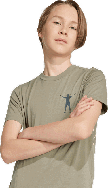 Tričko adidas Performance Jude Bellingham Culturewear Kids' T-Shirt Zelené | JY1877, 2