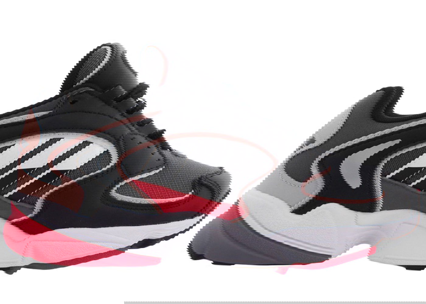 Tenisky a topánky adidas Originals Falcon 2000 Grey Pink Spirit W Čierna | FU9589, 0