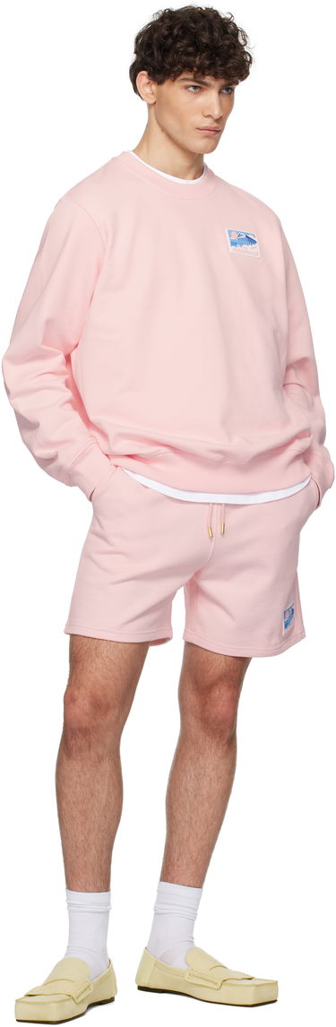 Mikina Casablanca Temple Patch Classic Sweatshirt Ružová | MPS25-JTP-293-04, 3