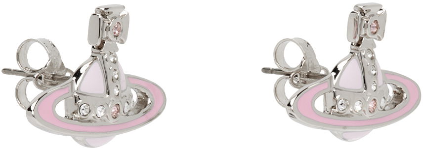 Náušnice Vivienne Westwood Vivienne Westwood Small Neo Bas Relief Earrings Ružová | 62010039-02P439-CN, 1