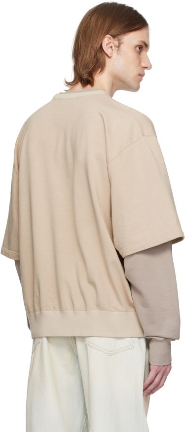 Sveter Ambush AMBUSH Layered Sweatshirt Béžová | 12115331, 2