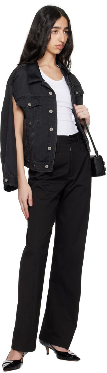 Bunda Maison Margiela MM6 Maison Margiela Splatter Effect Denim Jacket Čierna | S62AN0150 M30011, 3