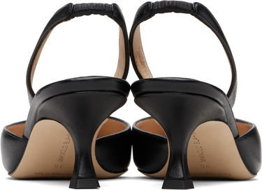 Šperky Manolo Blahnik Manolo Blahnik Carolyne Slingback Pumps Čierna | 9XX-0478, 1