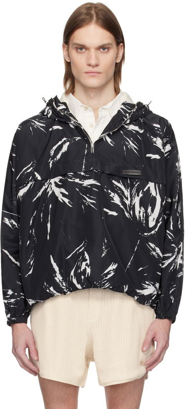 Vetrovka Wales Bonner Wales Bonner Bloom Print Anorak Čierna | MS25JA03-PA01-9900 PRINT NYLON, 0