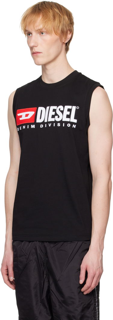 Tielko Diesel T-Isco-Div Tank Top Čierna | A105080GRAI9XX, 3