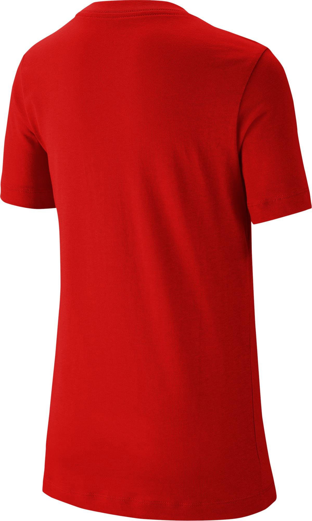 Tričko Nike NSW Futura Embroidered T-Shirt Červená | ar5254-657, 1