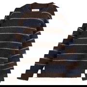 Sajeanne Hairy Knit Sweater Stripe