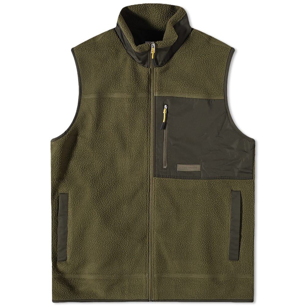 Vesta NORSE PROJECTS Frederik Fleece Gilet Zelené | N50-0205-8098, 0
