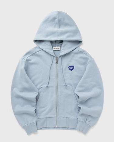 Mikina Carhartt WIP Hooded Heart II Zip-Up Sweatshirt Modrá | I035242-0N1.XX, 0