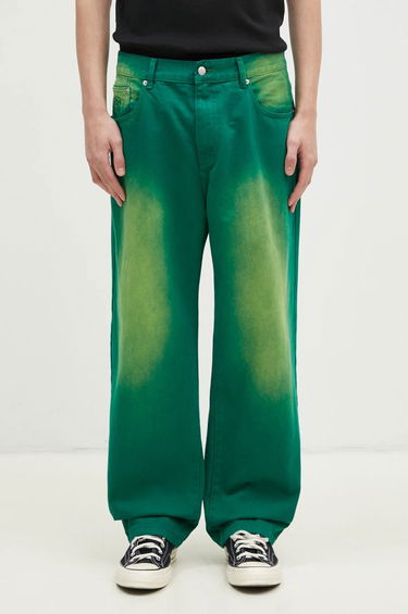 Džínsy BILLIONAIRE BOYS CLUB Billionaire Boys Club Green Dyed Denim Pants Zelené | B24427, 0