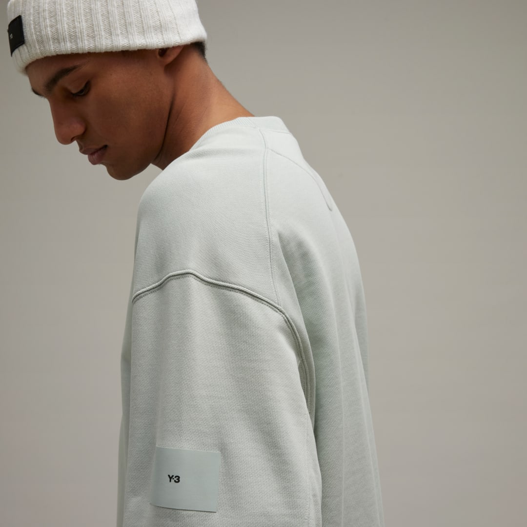 Organic Cotton Terry Crew Sweatshirt