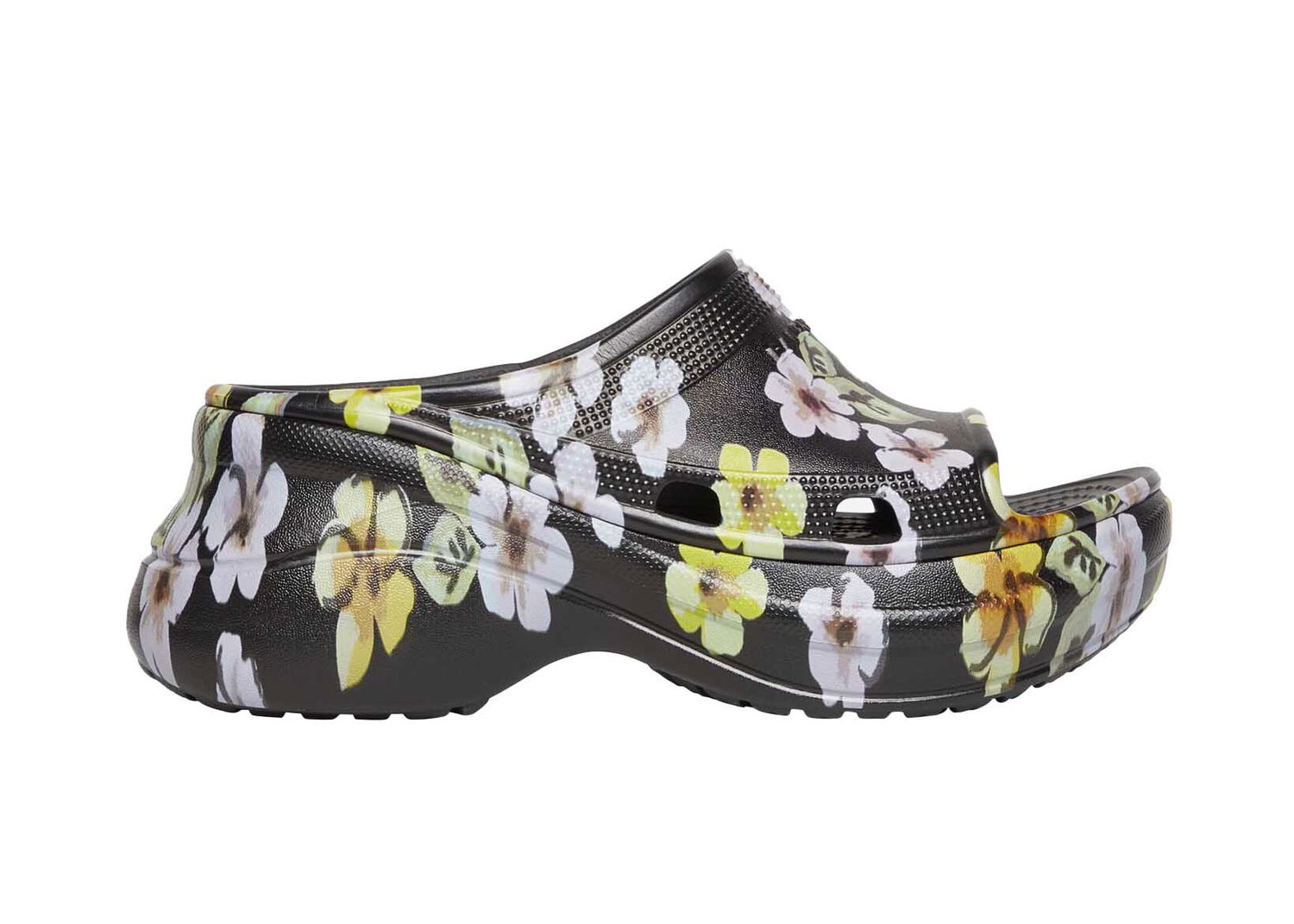 Tenisky a topánky Balenciaga Crocs x Pool Slide Sandals Grey Flower W Zelené | 677389W1S8G6556, 0
