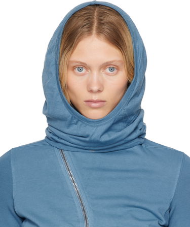 Mikina Rick Owens Rick Owens DRKSHDW Hollywood Grace Hoodie Modrá | DS01E3424 BHDB, 0