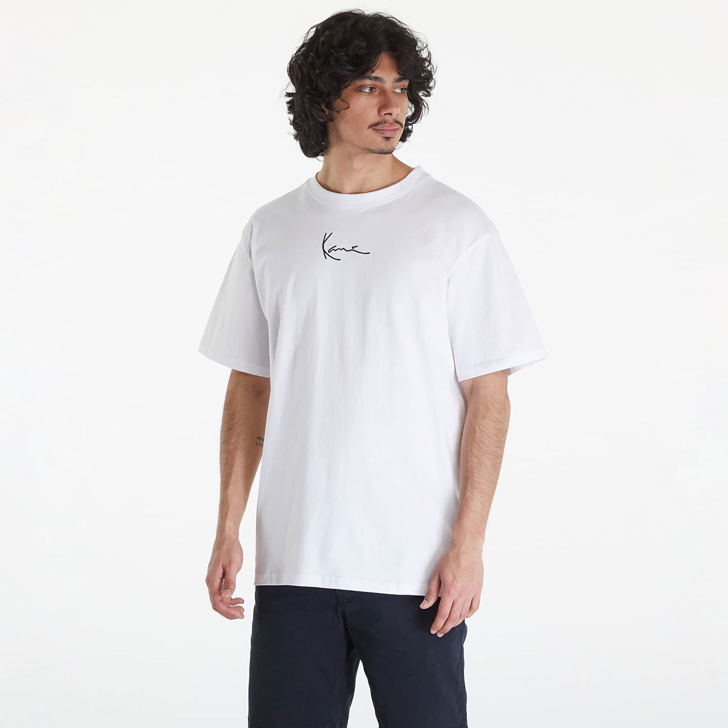 Tričko Karl Kani Small Signature Burger Tee White Biela | KM241-039-1, 0