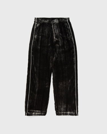 Nohavice Diesel Velvet Straight-Leg Lounge Pants Čierna | A18469-0AJFR-9XXA, 0