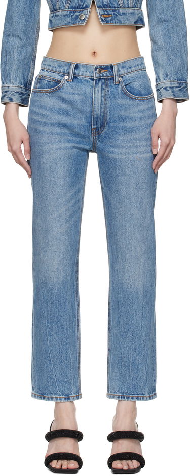Džínsy Alexander Wang Alexander Wang OG High-Rise Stovepipe Jeans Modrá | 4DC1254606, 0