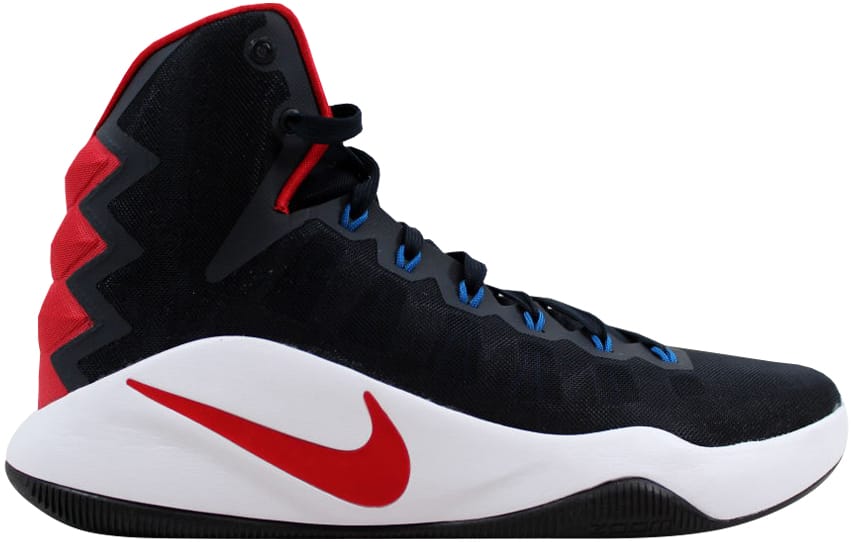 Tenisky a topánky Nike Hyperdunk 2016 Dark Obsidian/Dark Obsidian-Bright Crimson Čierna | 844359-446, 0