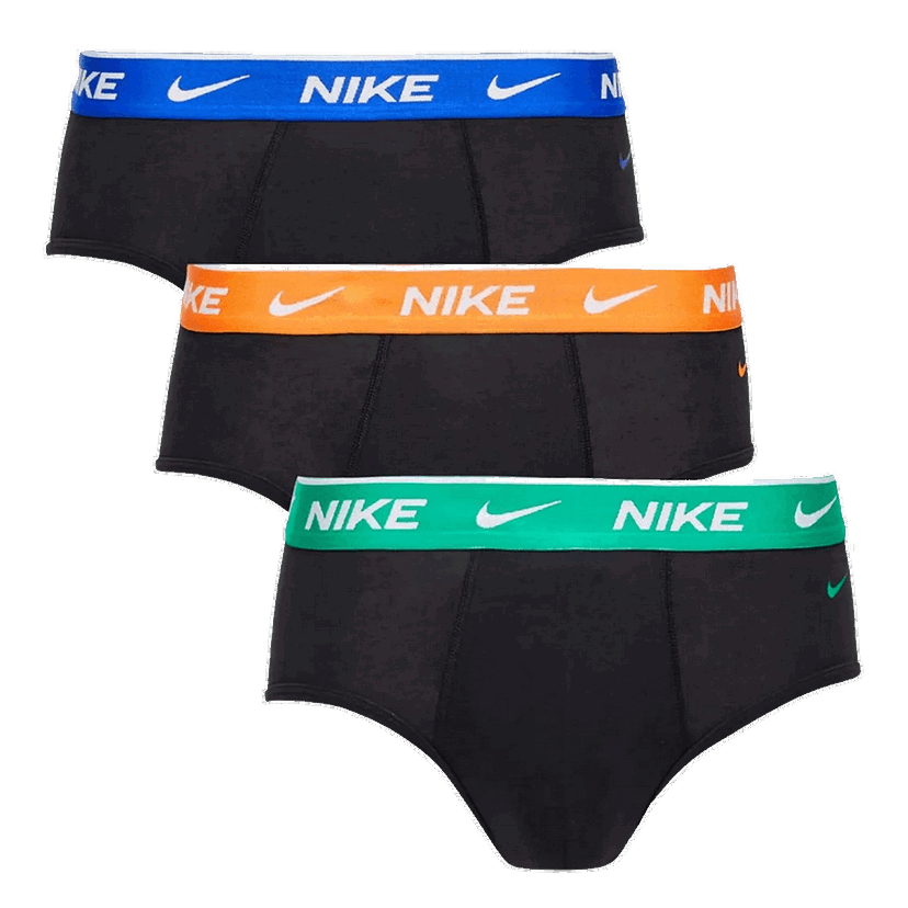 Spodná bielizeň a ponožky Nike Nike 3 Pack Briefs Čierna | 0000KE1006LBE