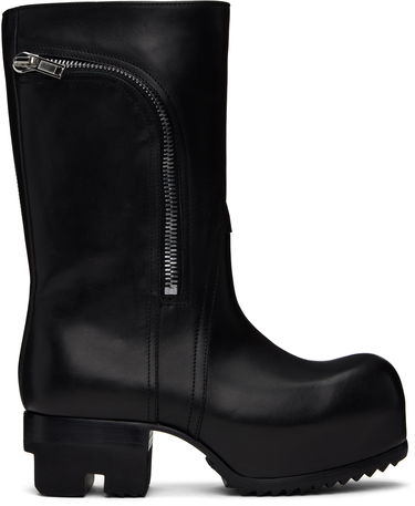 Kabáty Rick Owens Rick Owens Hollywood Bauhaus Ballast Pull Boots Čierna | RP01E7872 LOO, 0