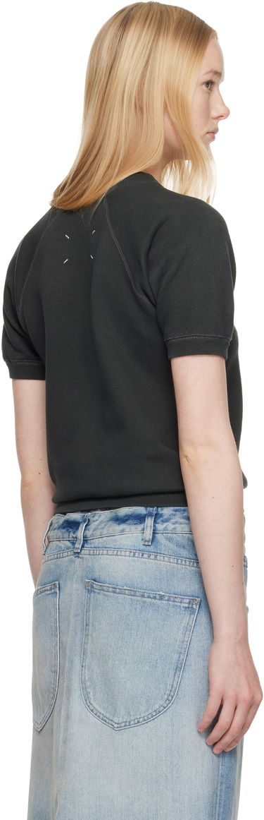 Sveter Maison Margiela Maison Margiela Short Sleeve Sweatshirt Šedá | S51GU0136 M25016, 2