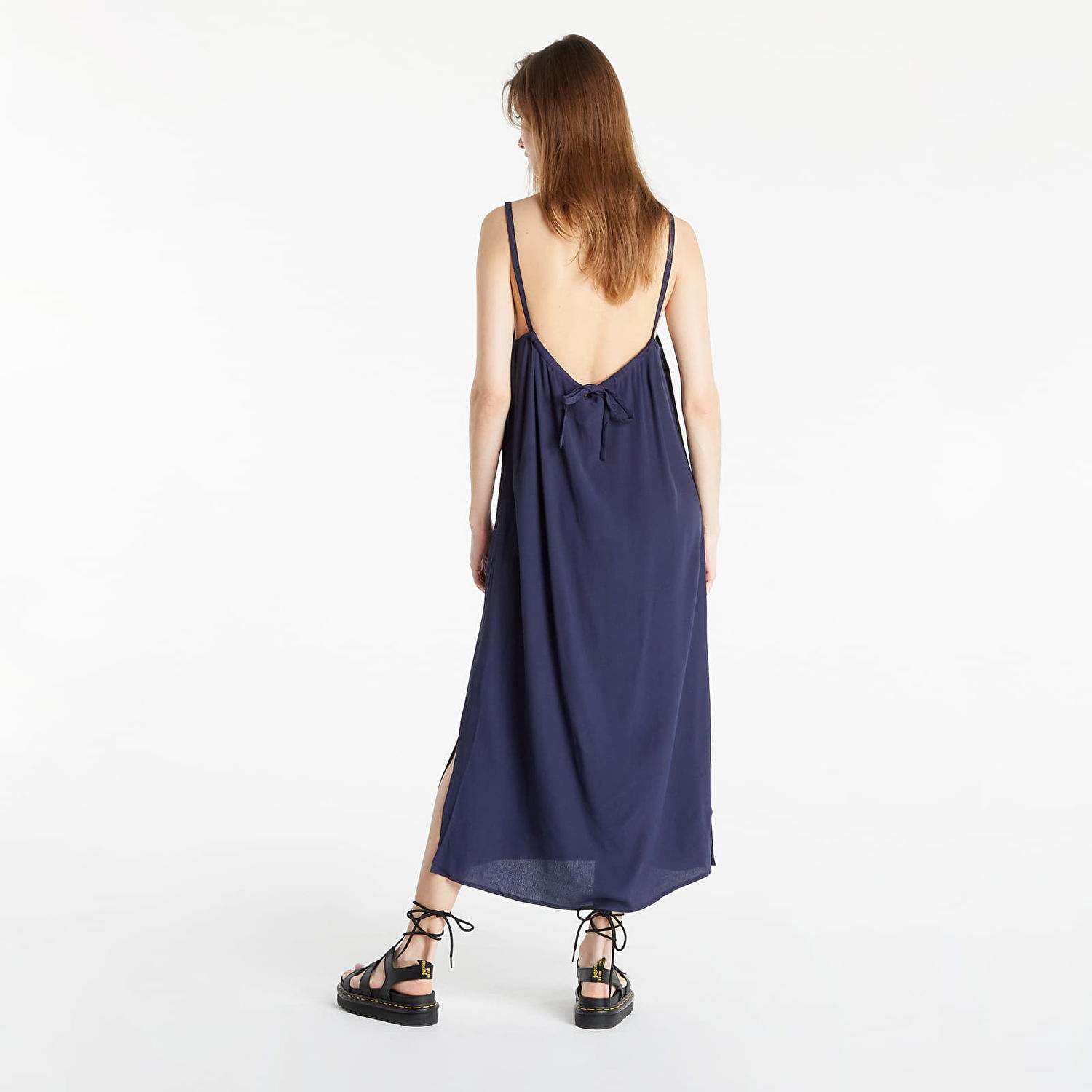 Šaty Tommy Hilfiger Essential Cami Midi Dress Navy | DW0DW12858 C87, 1