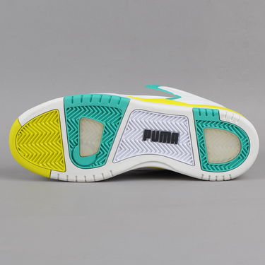 Tenisky a topánky Puma Trinomic Serve Evo white - fluo teal Rôznofarebný | 357664 01, 4
