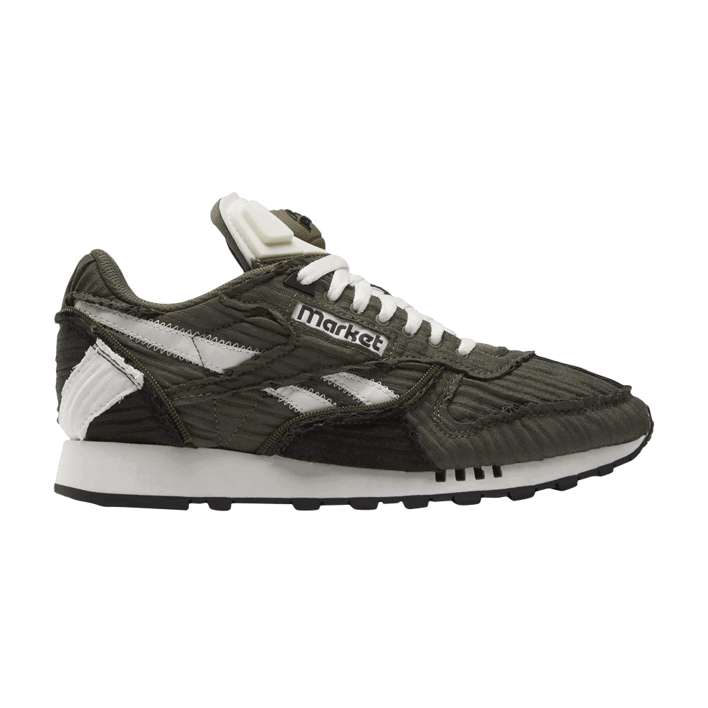 Tenisky a topánky Reebok Classic Leather Pump Market "Army Green" Zelené | 100069830, 0