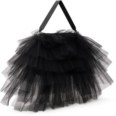 Kabelka Simone Rocha Simone Rocha Oversized Frilly Tutu Bag Čierna | BAG182 0035, 1