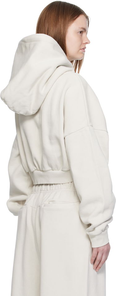 Mikina Entire Studios Entire Studios Cropped Heavy Hoodie Béžová | ES2392RI, 2