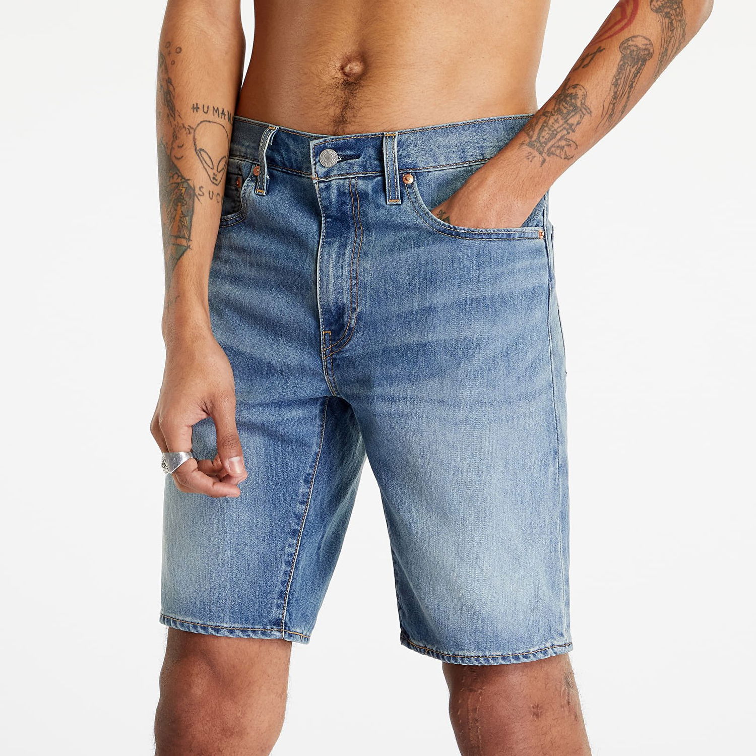 Šortky Levi's 405 Standard Short Modrá | 39864-0101, 1