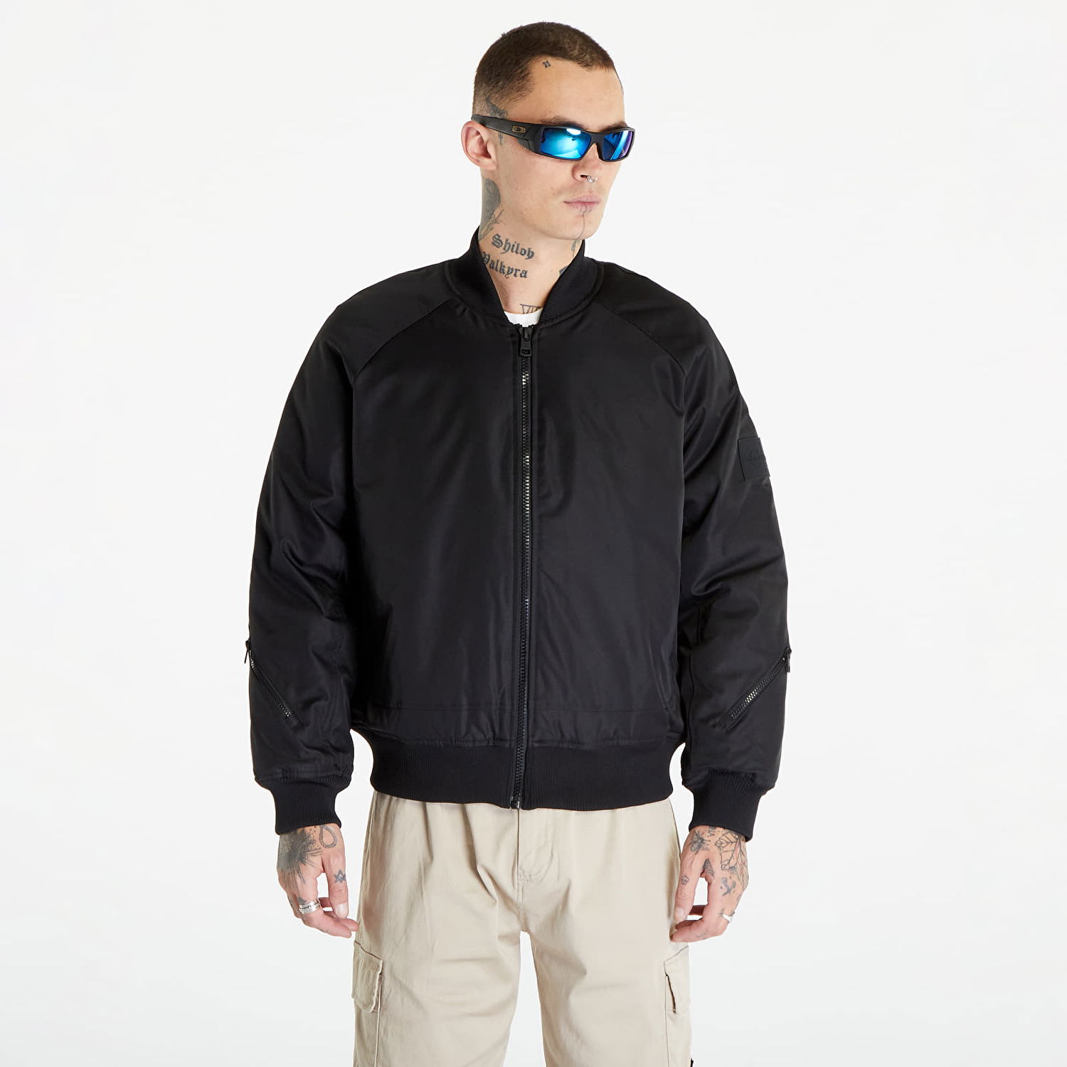 Bomber bunda CALVIN KLEIN Jeans Fashion Bomber Jacket Black Čierna | J30J324070 BEH, 0