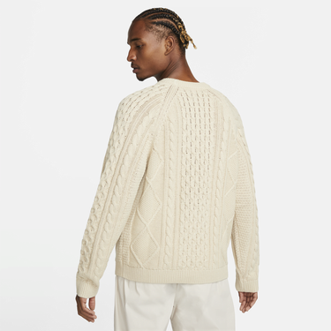 Sveter Nike Life Cable Knit Sweater Béžová | DQ5176-206, 2