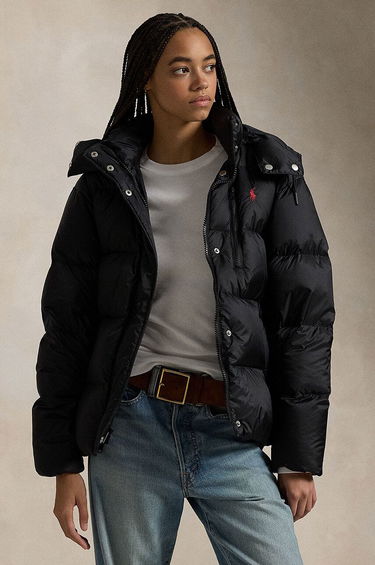 Prešívaná bunda Polo by Ralph Lauren Black Down Puffer Jacket Čierna | 211932183, 0