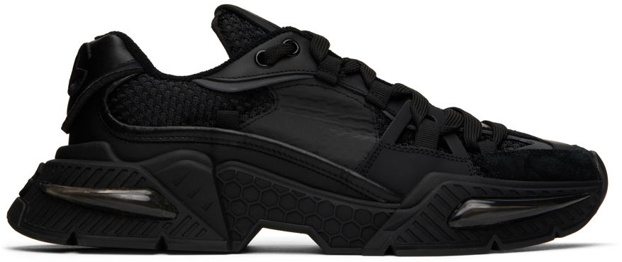 Tenisky a topánky Dolce & Gabbana Black Airmaster Sneakers Čierna | CS2071AY851, 0