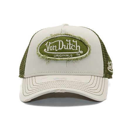 Šiltovka Von Dutch Von Dutch Trucker Kalmar Twill Cap Béžová | VD-7030847, 1
