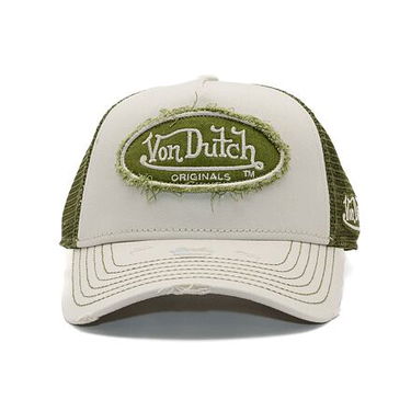 Šiltovka Von Dutch Von Dutch Trucker Kalmar Twill Cap Béžová | VD-7030847, 1