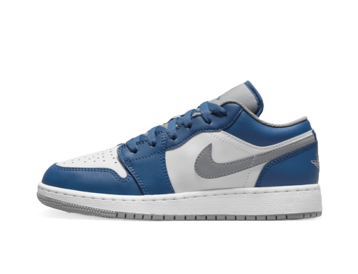 Air Jordan 1 Low "True Blue Cement" GS