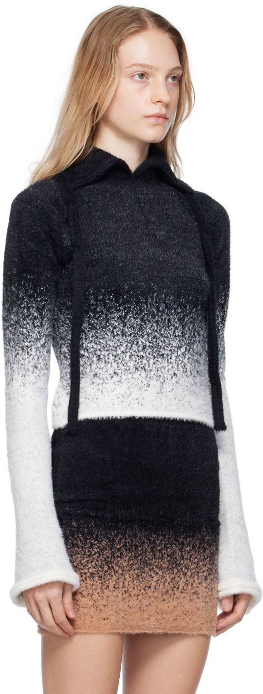 Sveter Ottolinger Ottolinger Gradient Hoodie Sweater Čierna | 705901, 1