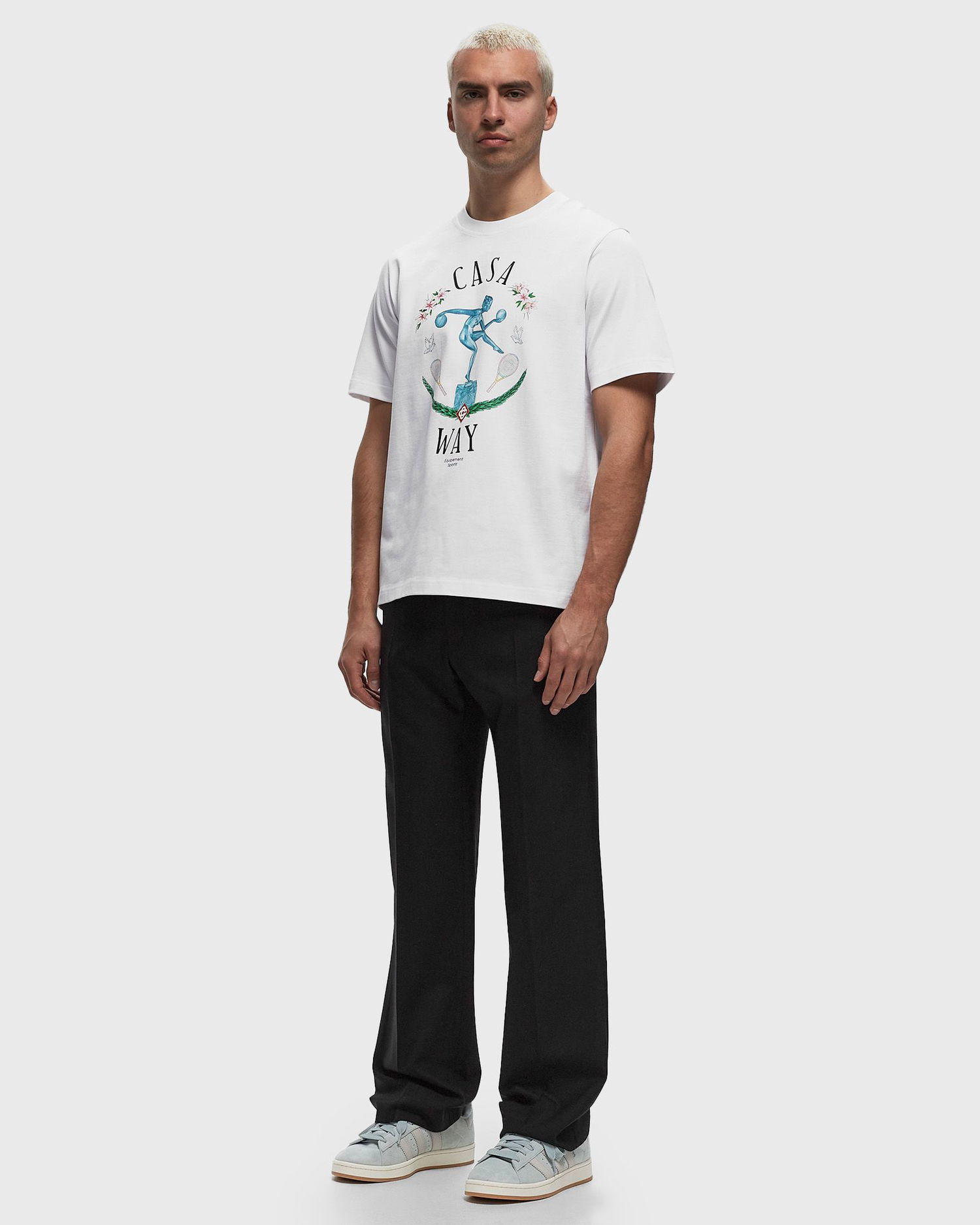 Tričko Casablanca STATUE EN MARBRE PRINTED T-SHIRT Biela | U-MPF24-JTS-001-02, 1