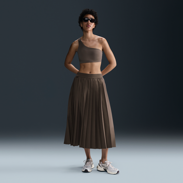 Sukňa Nike 24.7 PerfectStretch Dri-FIT Pleated Skirt Hnedá | HQ8153-004, 0