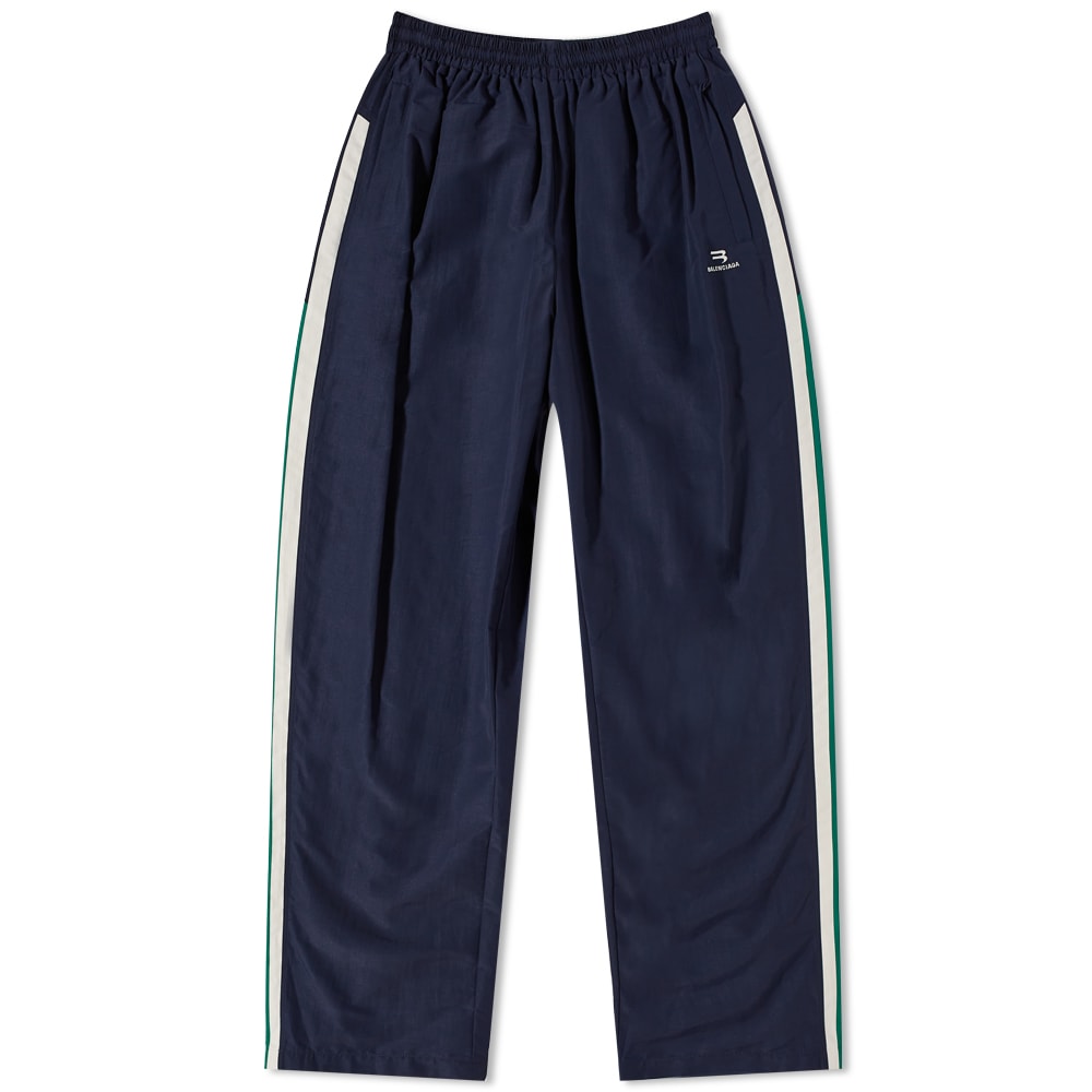 Nohavice Balenciaga Logo Track Pant Ink Čierna | 675491-TKO48-4063, 0